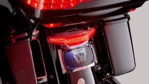 CIRO Taillight/License Plate Mount - Smoke Lens - Chrome