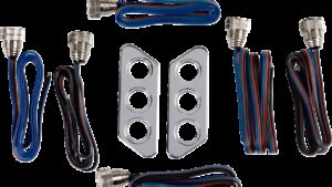 PAUL YAFFE BAGGER NATION Taillight Kit - Chrome