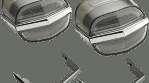 CIRO Taillights - Light Smoke Lens - Tri Glide