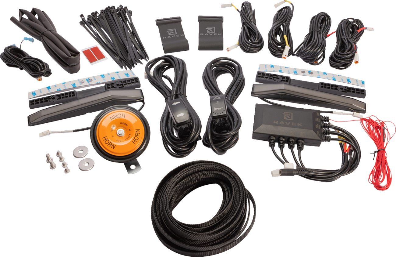 RAVEK Turn Signal Kit - Amber - White Running Lights - Talon