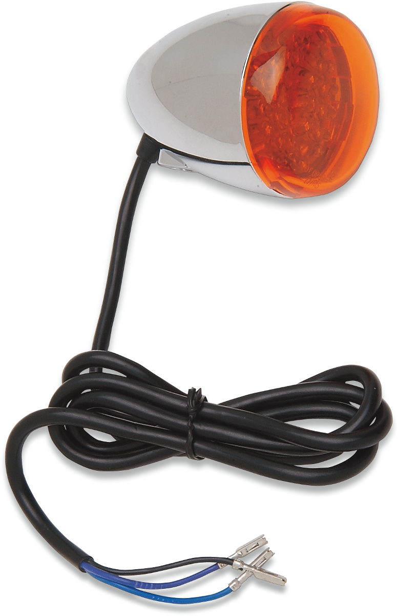 CHRIS PRODUCTS LED Turn Signal - Chrome/Amber