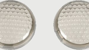 DRAG SPECIALTIES Replacement Lens - Smoke - Honeycomb