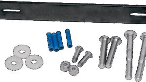 SADDLEMEN Turn Signal Relocation Kit - Black - Universal