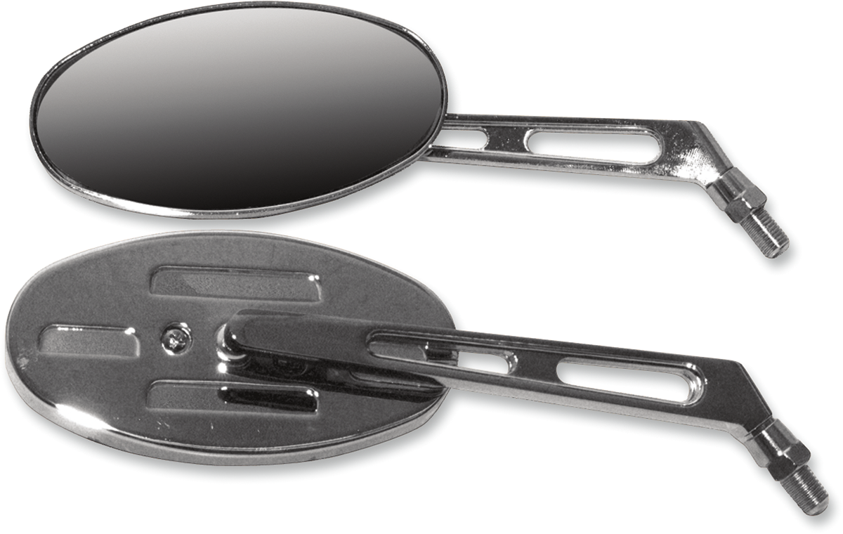 EMGO Mirrors - Side View - Oval - Short - Pair