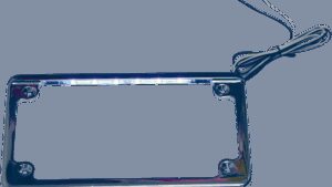 CUSTOM DYNAMICS LED License Plate Frame - Chrome