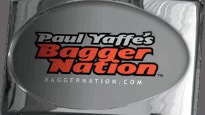 PAUL YAFFE BAGGER NATION License Plate Frame - CVO - Chrome