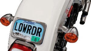 DRAG SPECIALTIES License Plate Mount - Large Radius