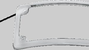 CUSTOM DYNAMICS LED License Plate Frame - Chrome