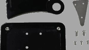 ACCUTRONIX Side Mount License Plate Assembly - Black