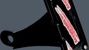 ACCUTRONIX Side Mount License Plate Assembly - Black