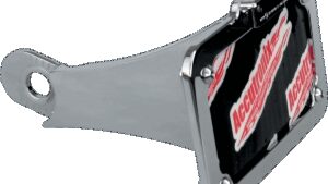 ACCUTRONIX Side Mount License Plate Assembly - Chrome