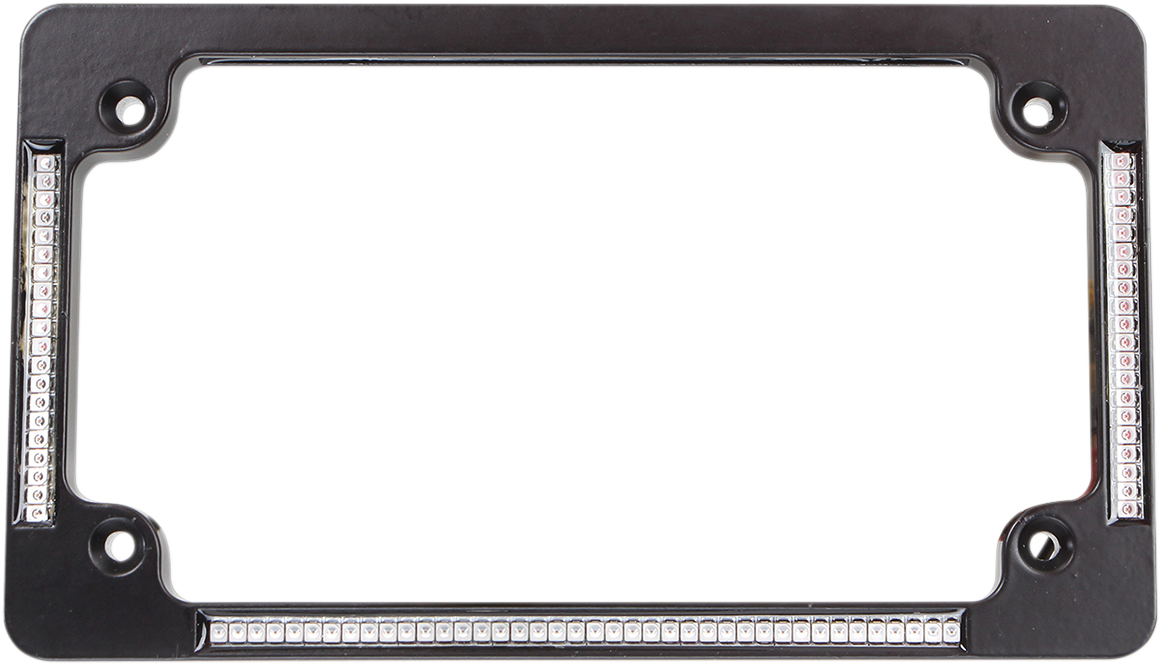 CUSTOM DYNAMICS License Plate Frame - Black