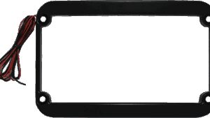 KLOCK WERKS License Plate Frame - LED - Black