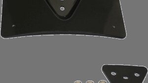 CUSTOM DYNAMICS Radius License Plate Mount - Black