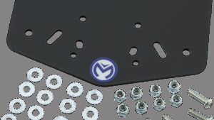 MOOSE OFFROAD License Plate Holder - Black