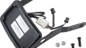 CYCLE VISIONS LP Plate Frame & Mount with Signals - XL - Black