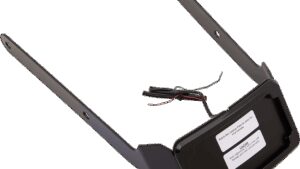 CYCLE VISIONS LP Plate Frame & Mount with Tag Light - FXSB - Black