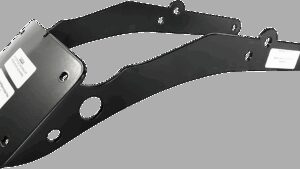 CYCLE VISIONS Curved License Plate Mount - Harley Davidson