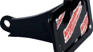 ACCUTRONIX Side Mount License Plate Assembly - Black