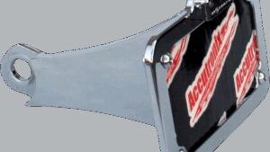 ACCUTRONIX Side Mount License Plate Assembly - Chrome