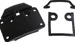 CUSTOM DYNAMICS License Plate Mount - CVO - Black