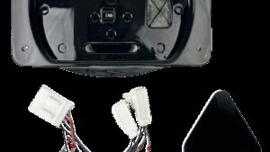 CUSTOM DYNAMICS Taillight Eliminator/License Plate Mount - Black