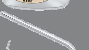 EMGO Mirror - "Ride Free" - Side View - Rectangle - M10 x 1.25 - Gold/Chrome - Left