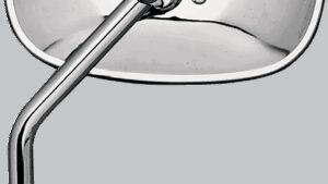 EMGO Mirror - Side View - Plain/Rectangle - Standard Stem - Each - Universal