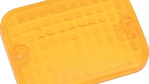 DRAG SPECIALTIES Replacement Rectangular Lens - Amber