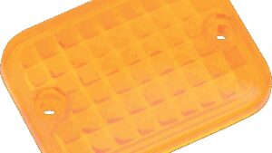 DRAG SPECIALTIES Replacement Mini Rectangular Lens - Amber
