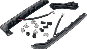 DRAG SPECIALTIES Side Light Kit - Smoke Lens