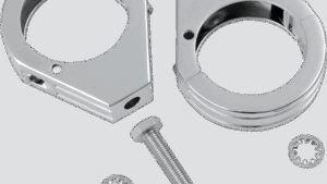 DRAG SPECIALTIES Turn Signal - Clamp - 49mm - Chrome