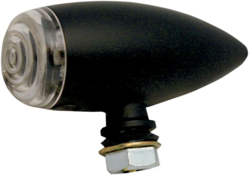 PRO-ONE PERF.MFG. Bullet Marker Light - Black/Smooth