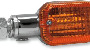 K&S TECHNOLOGIES Marker Light - Dual Filament - Chrome/Amber