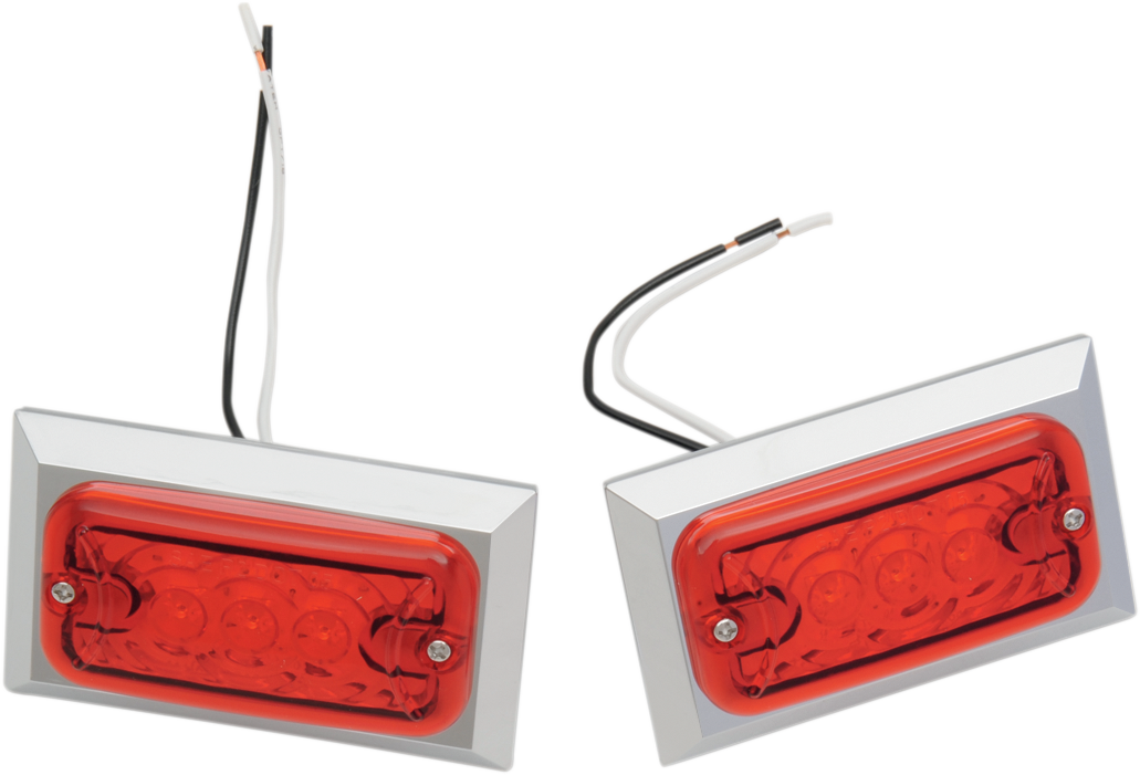 CHRIS PRODUCTS Marker Lights - Dual Filament - Red