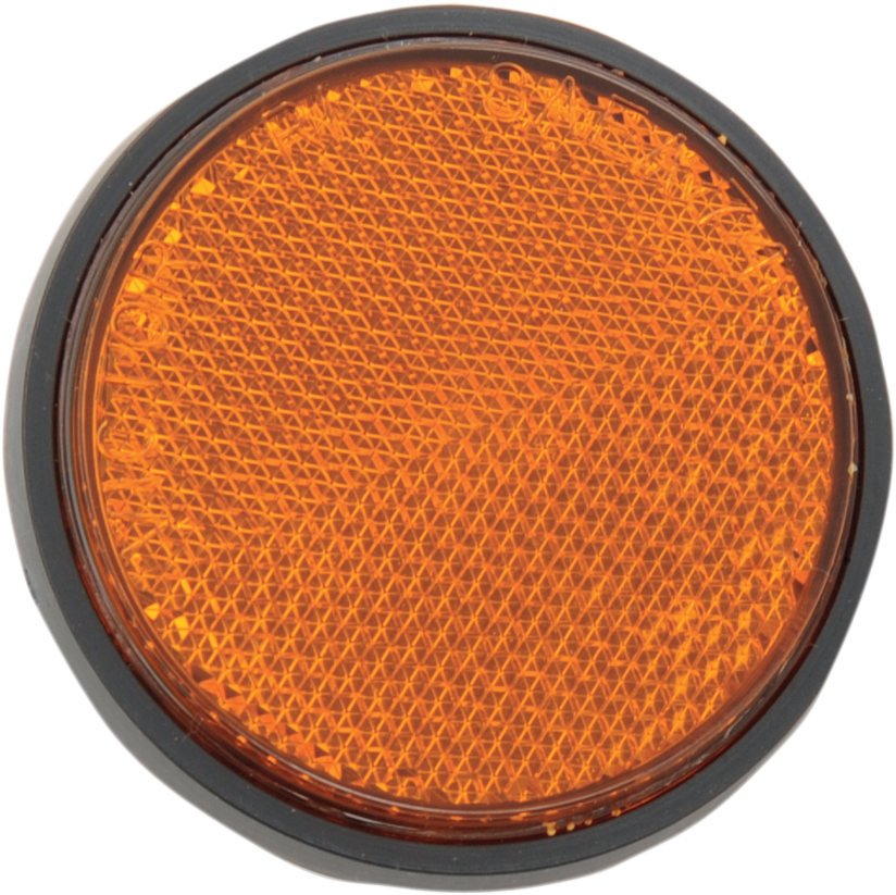 CHRIS PRODUCTS Reflector - 5mm Stud - Amber