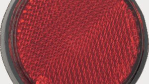 CHRIS PRODUCTS Reflector - 5mm Stud - Red