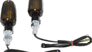 K&S TECHNOLOGIES Marker Light - Single Filament - Black/Smoke