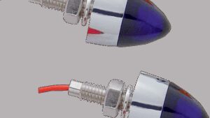 PRO-ONE PERF.MFG. Bullet Mini Marker Lights - Blue