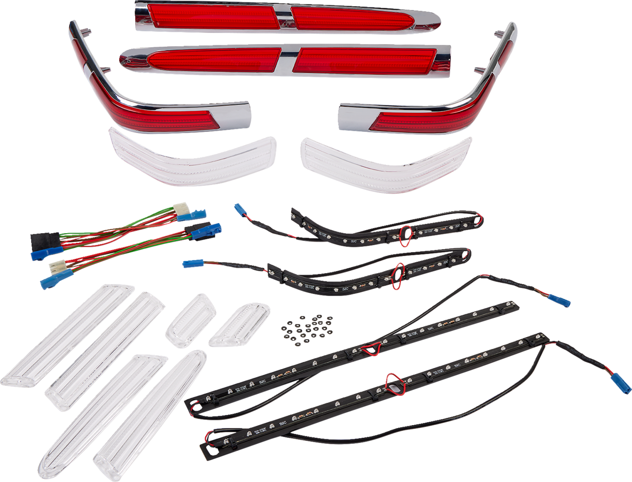 CUSTOM DYNAMICS Saddlebag Lights - SS8 - Black/Smoke - Image 2