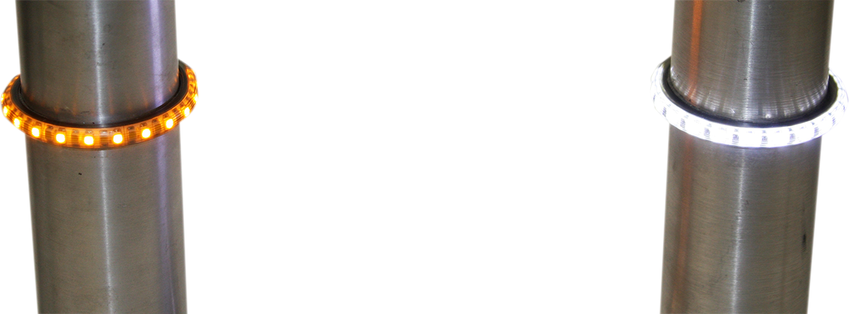 CUSTOM DYNAMICS TruWRAPZ® Fork Lights - 49 mm - Dual