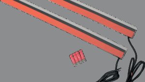 CUSTOM DYNAMICS 10" Plasma Rod - Red