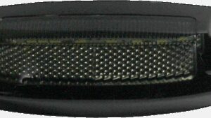 CUSTOM DYNAMICS LED Front Fender Tip - Amber LED/Smoke Lens - Black