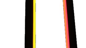 CUSTOM DYNAMICS Plasma Rod - 10" - Red/Amber