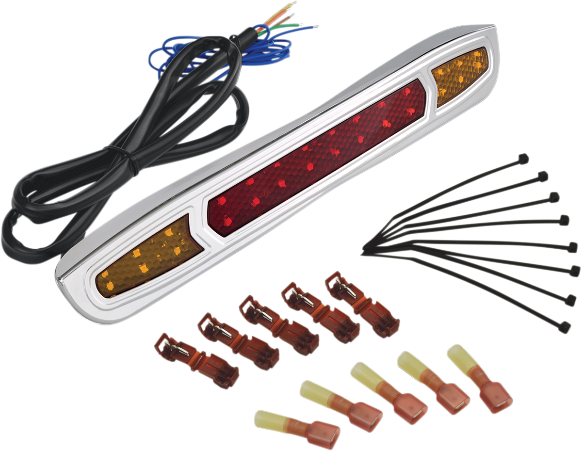 CUSTOM DYNAMICS Radius License Plate Frame - Chrome - Image 2