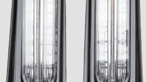 CIRO Filler Panel Light - Clear Lens - Red/Amber LEDs - Black