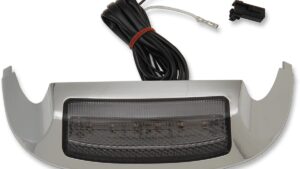 DRAG SPECIALTIES Front Fender Tip Light - '14-'22 FLT - Smoke