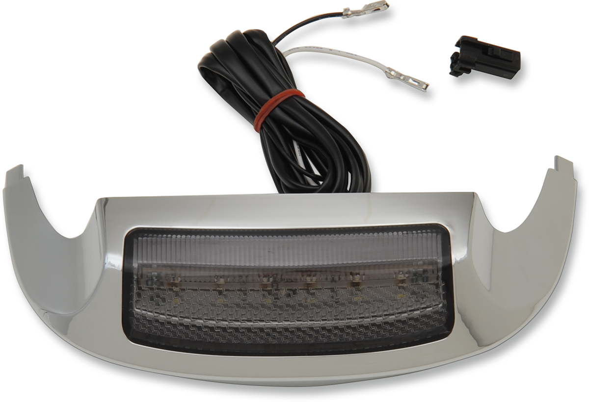 CUSTOM DYNAMICS License Plate Frame - LED - Chrome - Image 2