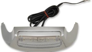 DRAG SPECIALTIES Front Fender Tip Light - '14-'22 FLT - Clear