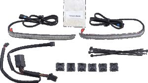 CIRO Bag Blades® - Amber Turn Signals - Smoke Lens